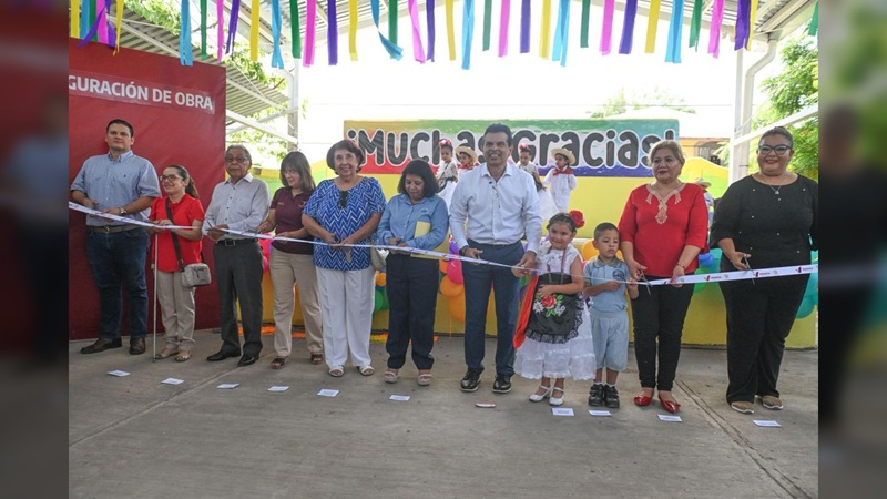 En beneficio de 172 alumnos, entrega Municipio obra educativa
