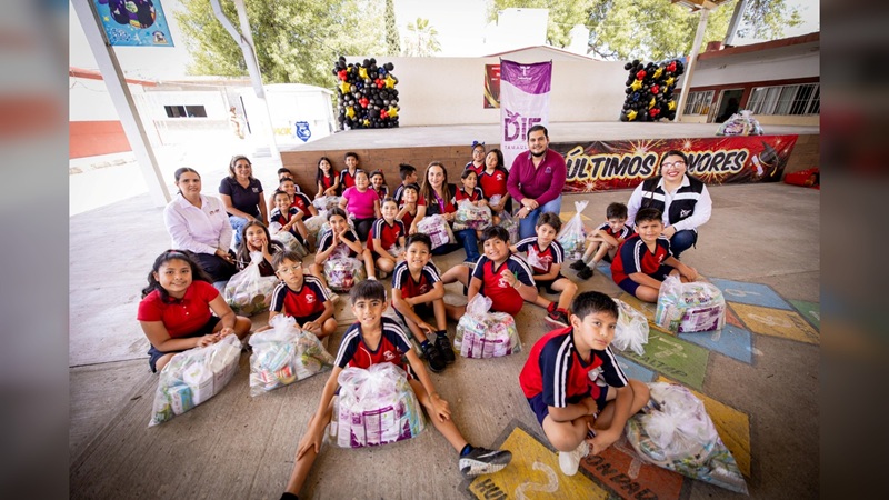 Entrega DIF Tamaulipas dotaciones de verano del programa ‘Desayunos Escolares’