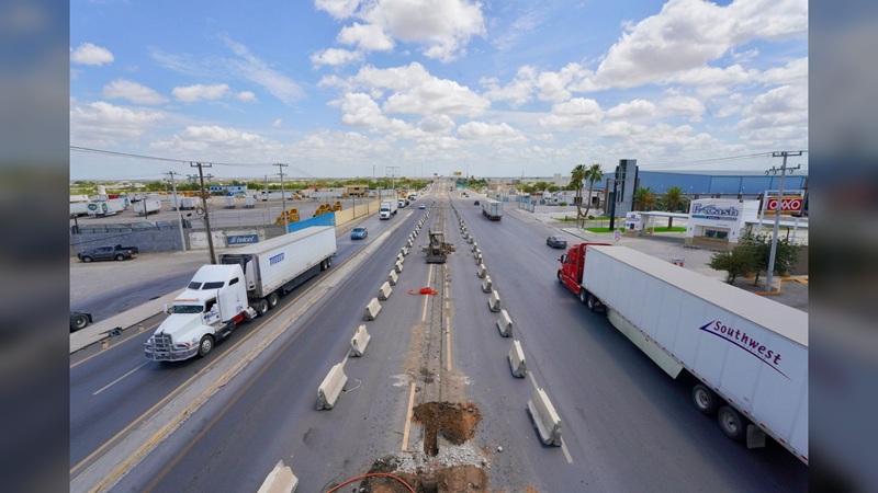 Gobierno de NLD moderniza sistema de alumbrado público en la Carretera Nacional
