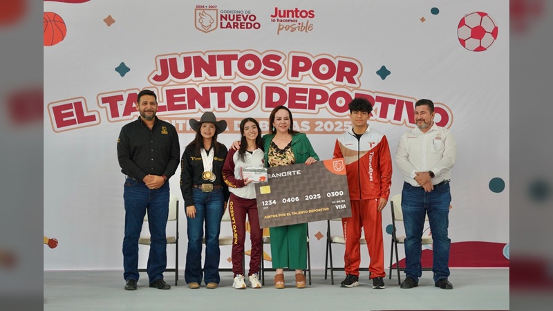 Gobierno de NLD realiza 1.ª dispersión de la Beca “Juntos por el Talento Deportivo 2025”