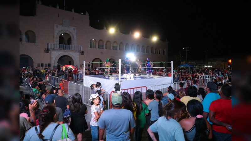 Invita Gobierno de NLD a Lucha Libre y Fiesta en grande por el 177 aniversario