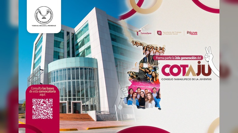 La UAT invita a participar en la integración del Consejo Tamaulipeco de la Juventud