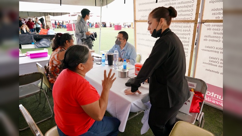 Llevarán consultas médicas gratis a la Benito Juárez con ‘Presidencia Cerquita de Ti’