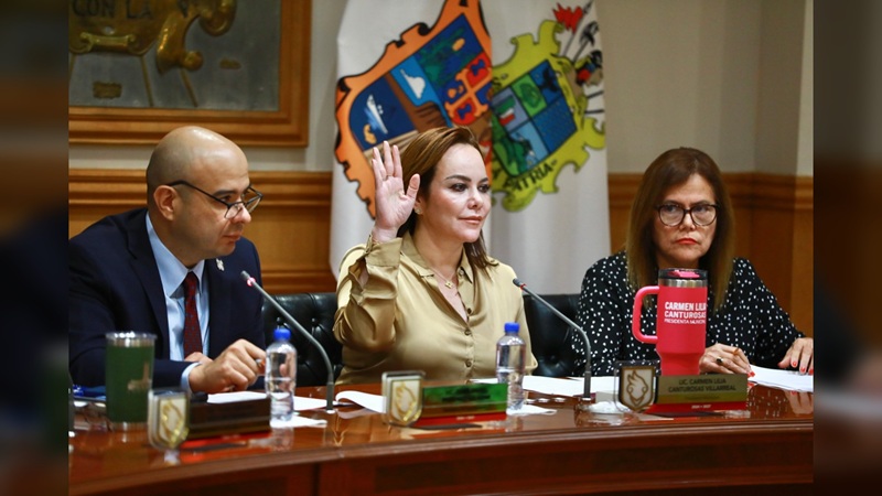 NLD Aprueba recarpeteo en calle Anzures con recursos del Fideicomiso del Puente III
