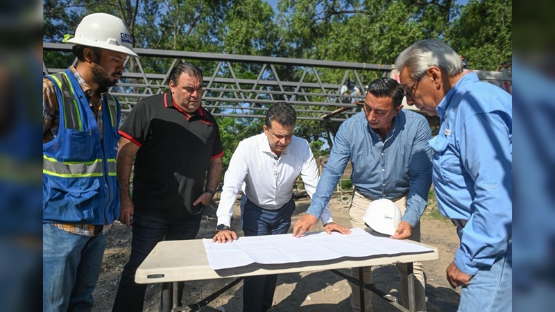 Puente peatonal del 13 Praxedis Balboa será más seguro
