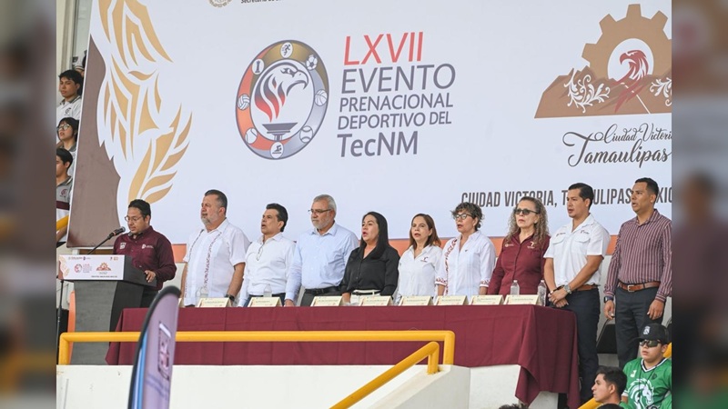 Recibe la Capital de Tamaulipas a jóvenes deportistas de tecnológicos de México