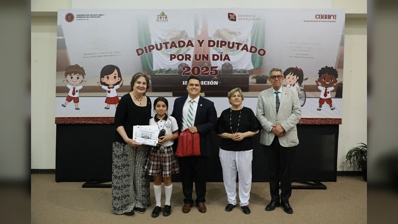 Reconoce Humberto el esfuerzo de estudiantes al encabezar el congreso infantil