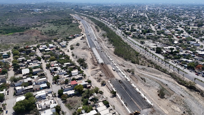 Registra más del 80 % de avance, prolongación del bulevar José López Portillo