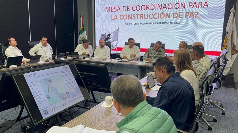 Revisan ‘Plan de Acción’ para reforzar seguridad en carreteras fronterizas de Tamaulipas