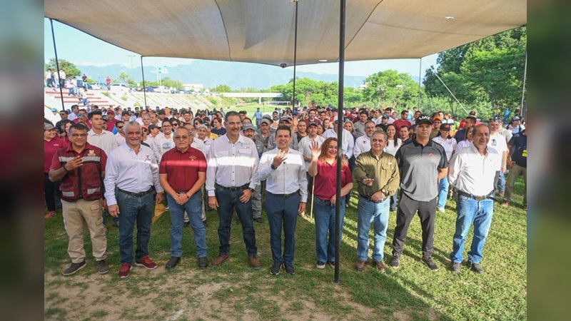 Sociedad y gobierno, sanean cauce del río San Marcos
