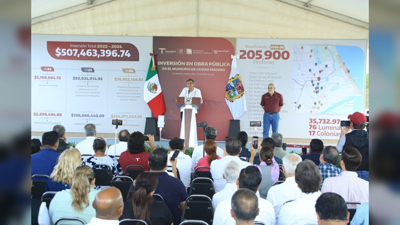 Supervisa AVA avances del nuevo Hospital General de Ciudad Madero