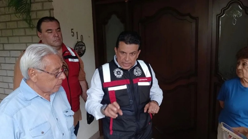 Supervisa alcalde de Victoria acciones por tormenta ‘Barry’
