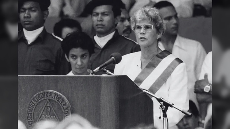 Falleció Violeta Barrios, 1.ª presidenta de Nicaragua