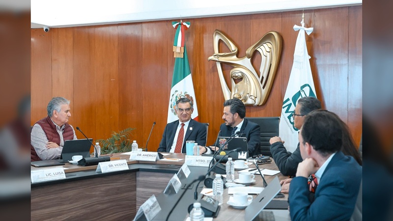 Acuerdan AVA e IMSS la seguridad social e infraestructura en Tamaulipas