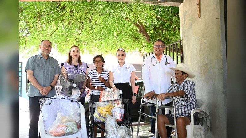 Brinda DIF Victoria atención al llamado de matrimonio de adultos mayores