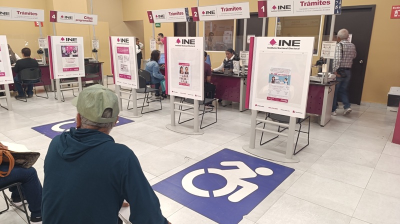 En estas vacaciones, Módulos del INE en Tamaulipas atienden a ciudadanos