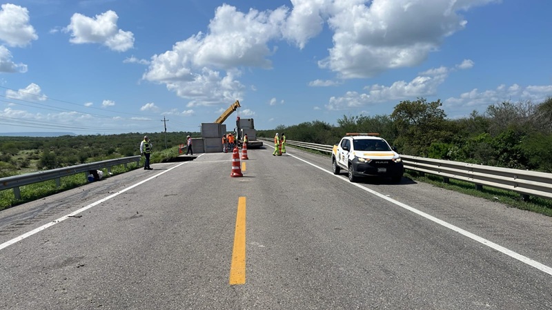 Estima Gobierno del Estado 40 MDP para reparar carreteras dañadas por lluvias