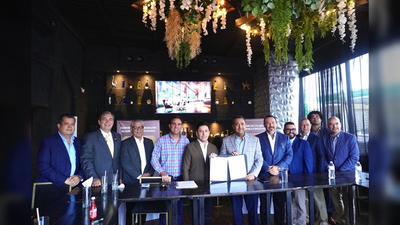 Firman convenio ICCE y FCAyCS-UAT para impulsar el desarrollo académico y económico de NLD
