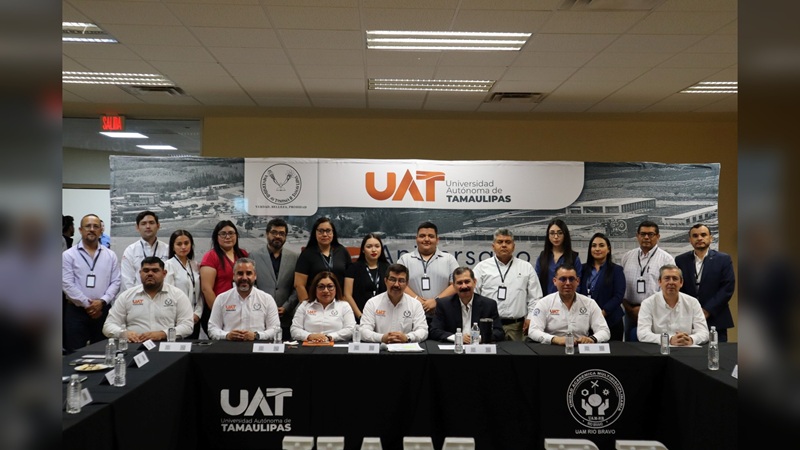 Fortalece la UAT alianzas con Ayuntamiento de Río Bravo