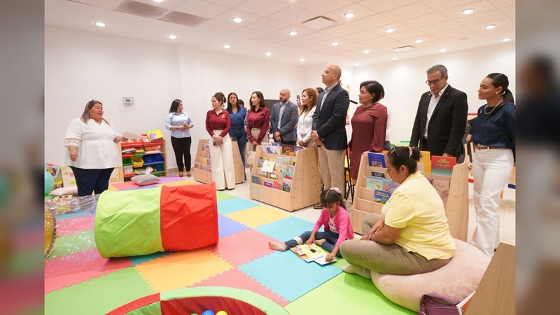 Inauguran en NLD 1.er espacio amigable con enfoque de infancia y bebeteca de todo Tamaulipas