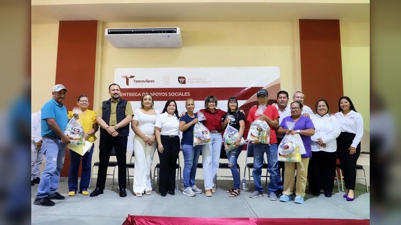 Llegan apoyos sociales a San Fernando