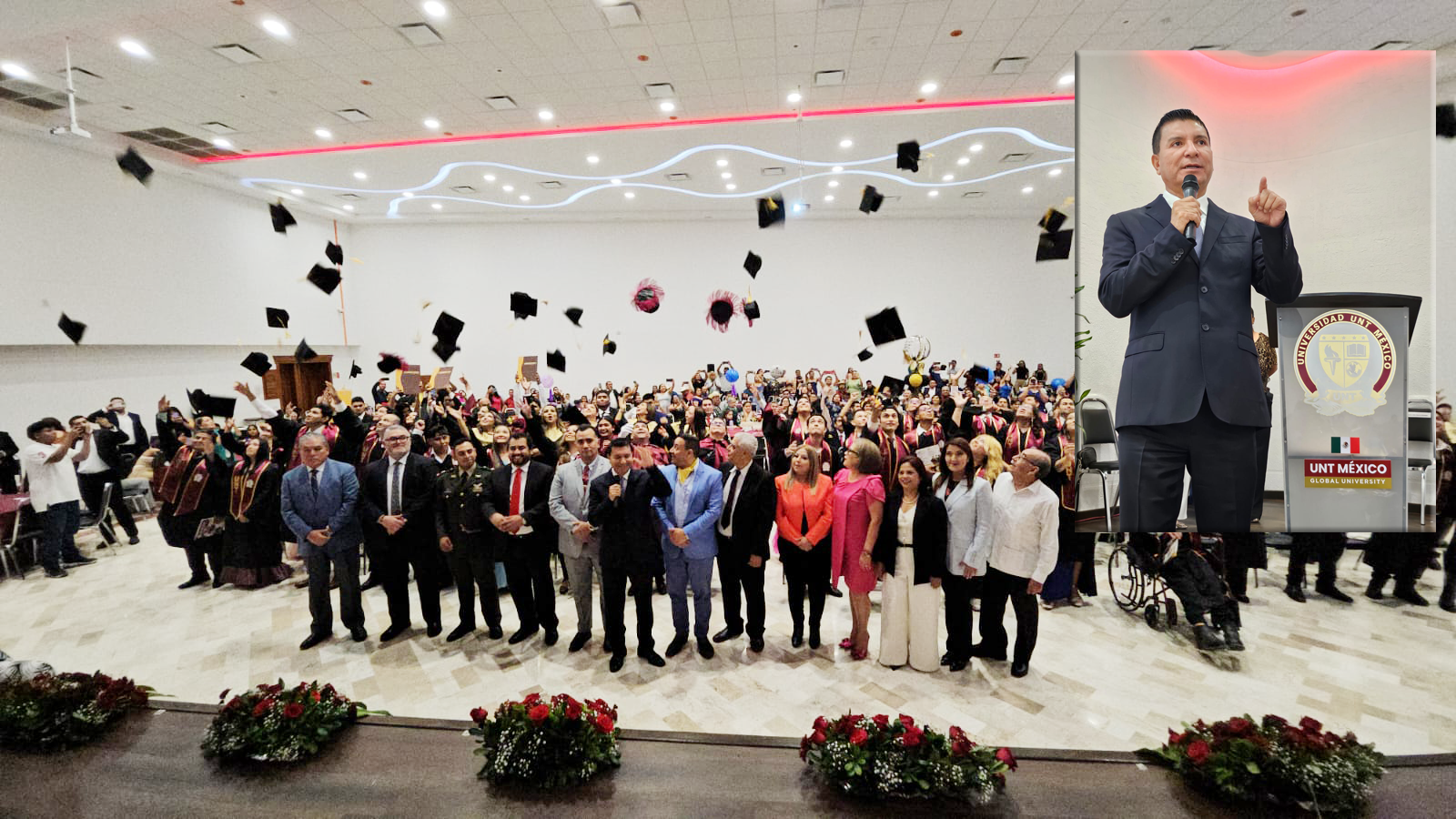 Encabeza Francisco Chavira Graduación de la UNT en Ciudad Victoria