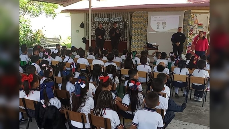 Previene SSPT violencia en planteles de educación básica de Tampico