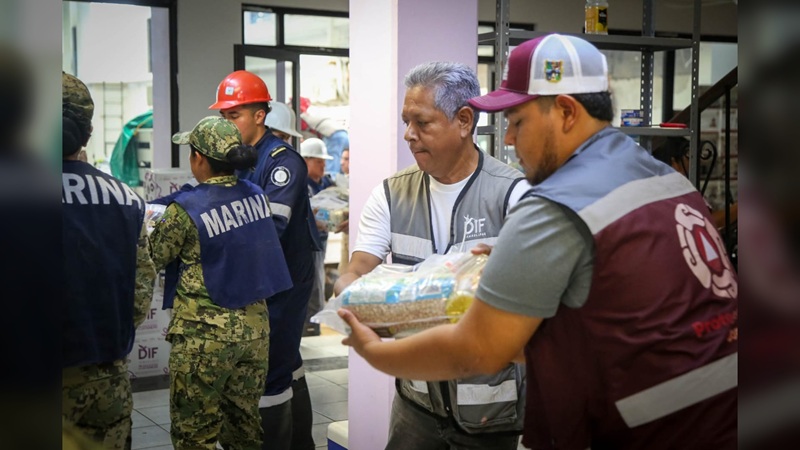 Se suma DIF Tamaulipas a la ayuda humanitaria