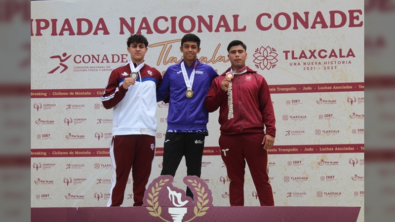 Suma Tamaulipas medalla de bronce en atletismo de Olimpiada Nacional