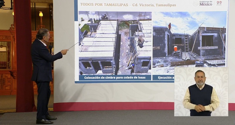 Tamaulipas, en 1.er lugar, en viviendas a entregar por el programa para el Bienestar