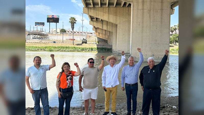 Tanquetas de EE.UU apuntando a México desatan protesta binacional en NLD