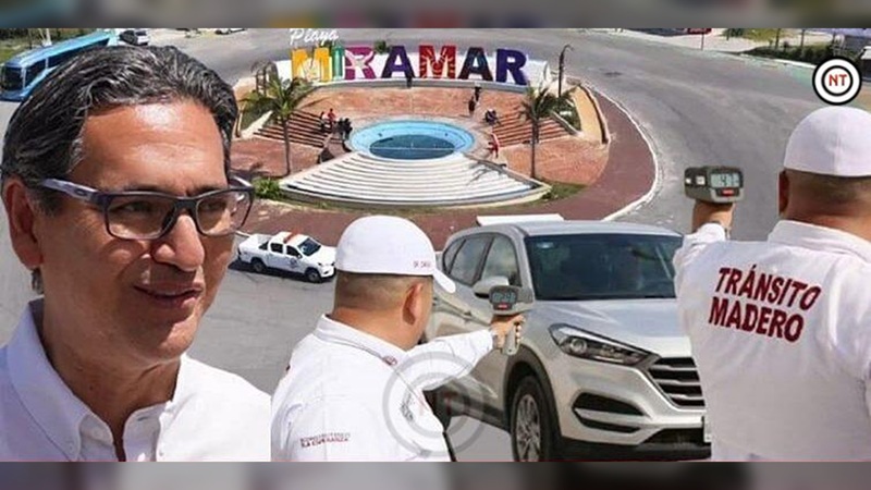 Tránsitos de Ciudad Madero extorsionan a turistas en playa Miramar