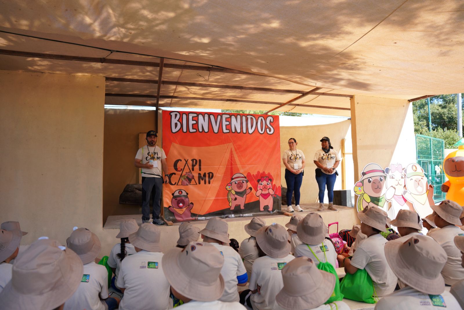 Arranca el Capi Camp en el Zoológico de Nuevo Laredo.