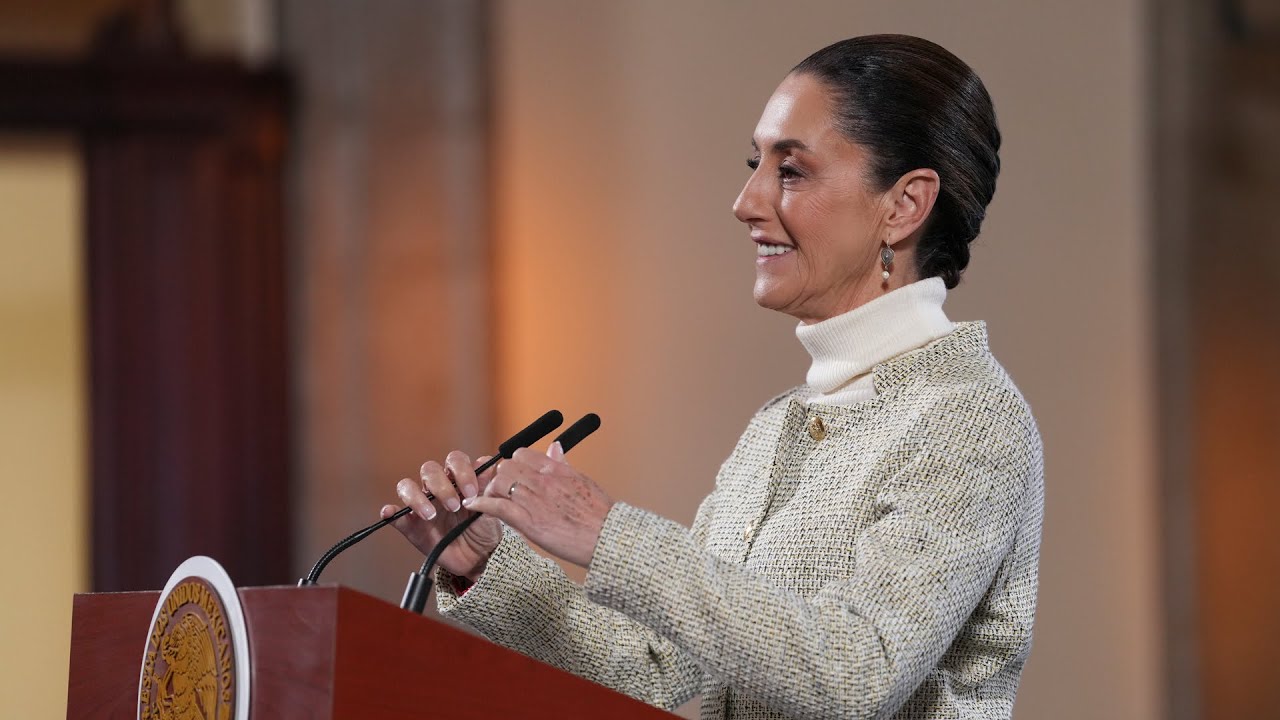 Conferencia Mañanera de la Presidenta Claudia Sheinbaum Pardo