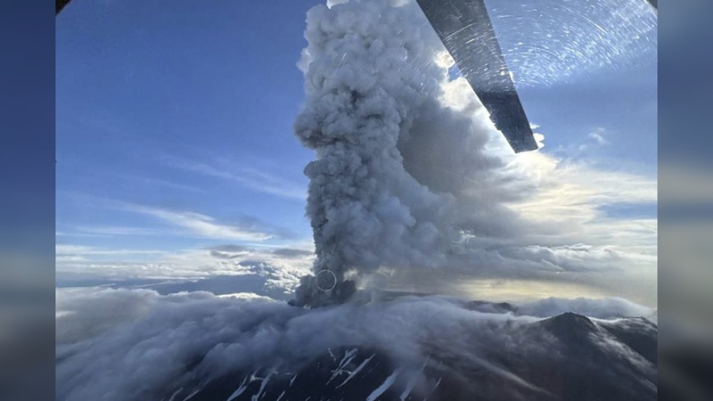 Terremoto podría haber provocado la 1.ª erupción de este volcán en 600 años