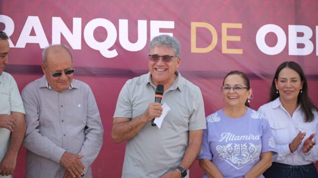 Impulsa Armando Martínez progreso de Altamira con obras de infraestructura urbana