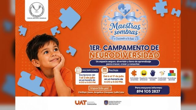 Abrirá la UAT campamento infantil de neurodiversidad en Valle Hermoso
