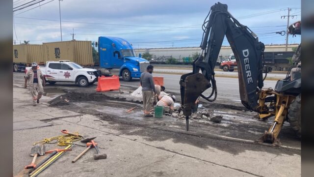 COMAPA Altamira repara fugas de agua en zonas urbana y rural