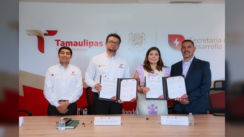 Consolidan SEDENER y Eservices alianza en favor del sector petrolífero en Tamaulipas