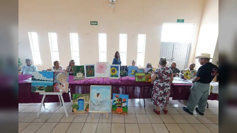 DIF NLD invita al bazar de arte del Adulto Mayor