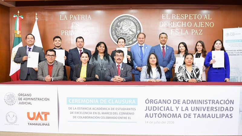 Estudiantes de excelencia de la UAT concluyen estancia en el OAJ