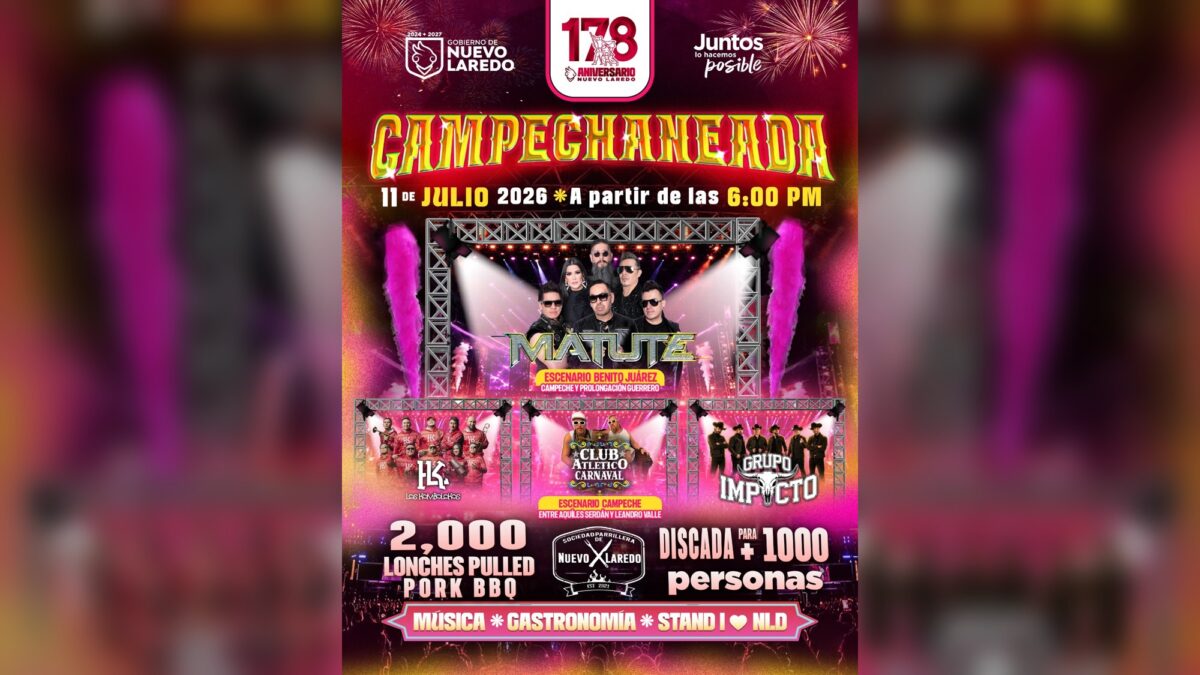 Gobierno de Municipal invita a celebrar el 178 aniversario de NLD con la gran ‘Campechaneada’