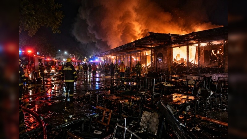 Al menos 27 muertos en incendio de un bar de Tailandia